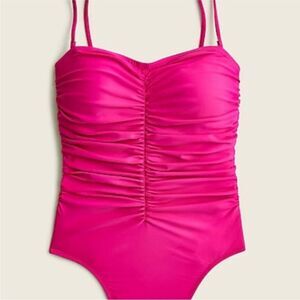 J. Crew Pink One Piece Swimsuit